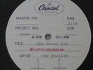 BEATLES  SHE LOVES YOU   CAPITOL   ACETATE