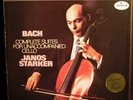 BACH  STARKER Cello Suites MERCURY import 3LPs