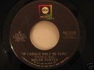 NOLAN PORTER - IF I COULD ONLY BE SURE - ABC (ORIGINAL)
