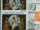 BIZET Pearl Fishers DERVAUX Col SAX 2442-43 Turqoise /Silver 1st edition
