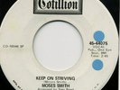 Rare Northern Soul dance MOSES SMITH striving 45