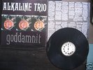 Alkaline Trio Goddamnit ORIGINAL ISSUE '98 VINYL LP BLK