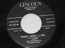 Rockabilly 45 Carl Trantham Lincoln Where theres a Will