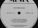 THE ARMED GANG -  BRAZIL SCARCE PRESS W/LABEL