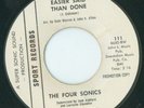 NORTHERN`FOUR SONICS EASIER SAID THAN DONE   {SPORT}