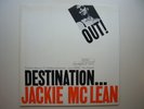JACKIE McLEAN - DESTINATION OUT...ORIG BLUE NOTE NY USA