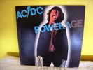 rare ac/dc lp powerage blue sleeve with import sticker