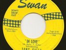 Tony Galla  Northern Soul 45 Swan 4275 IN LOVE 1966