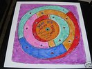 SUN RA - OBLIQUE PARALLAX LP HANDMADE COVER SATURN