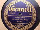 JELLY ROLL MORTON GENNETT 5486 78 RPM JAZZ SWING E- NR