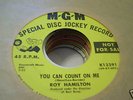 NORTHERN SOUL-ROY HAMILTON-YOU CAN COUNT ON ME-DJ COPY