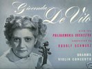 ALP 1104 - GIOCONDA DE VITO - BRAHMS VIOLIN CONCERTO NM