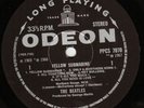 UK Beatles EXPORT LP 1969 PPCS Yellow Submarine ODEON