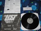 LUST We'll never die RARE French HARD ROCK