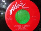ELMORE JAMES LATE HOURS FLAiR 1062 45 RARE BLUES