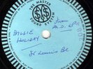 UNIQUE BILLIE HOLIDAY ACETATE 78  ST. LOUIS BLUES MINT