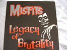 MISFITS - LEGACY OF BRUTALITY - RARE PUNK LP