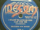 39)   78 RPM   BROTHER SON BONDS   DECCA 7039  