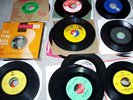 APPROX. 225 45 RPM RECORDS MOSTLY 50S/60S, ROCK C&W R&B