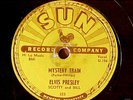 Elvis Presley Sun Label 78 Record Mystery Train 1955