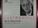 FURTWANGLER Beethoven No.9 WALP 1286/87 ED1 HMV 2LP M