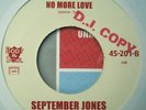 SEPTEMBER JONES-RARE 2 DISC DJ COPY-LISTEN