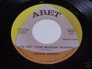 Lucille Mathis: I'm Not Your Regular 45 - Northern Soul