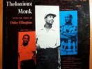 THELONIOUS MONK PLAYS DUKE '57 LP WHITE LABEL