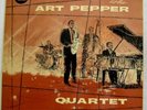 ART PEPPER QUARTET Original TAMPA 1001 LP Flat Edge