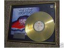 AC/DC, Goldene Schallplatte,The Razors Edge, Gold Vinyl
