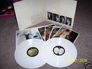 THE BEATLES-WHITE ALBUM- WHITE VINYL POSTER + PICS 1968