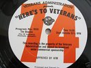 Rare The Beatles Here's To Veterans Radio Show LP NM