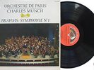 CHARLES MUNCH - BRAHMS - RARE FRENCH HMV CVB 2085