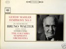 BRUNO WALTER/MAHLER 9/6 EYE/STEREO