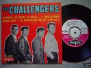 rare EP 45T ROCK FR  60  LES CHALLENGERS languette NEUF