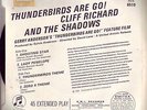 THE SHADOWS thunderbirds are go 1966  EP GERRY ANDERSON