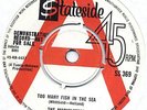 TOO MANY FISH IN THE SEA - MARVELETTES Stateside DEMO