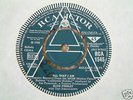 ELVIS PRESLEY all that iam UK RCA DEMO 45 UNPLAYED
