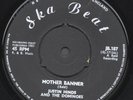 SKA BEAT 187 JUSTIN HINDS MOTHER BANNER D DRUMMOND MINT