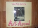 Simple Minds Art Appeal Ostia Italy 1983 rare LP