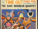 DAVE BRUEBECK TIME OUT WHITE LABEL PROMO STEREO SIX EYE