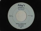 THE TEMPOS northern soul 45 DON'T LEAVE ME RILEY'S