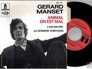 GERARD MANSET - ODEON MOE 160 - Etat neuf  France ,1968