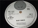 BLACK SABBATH 1st LP 1970 VERTIGO EARLY PRESSING RARE