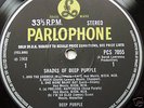 Deep Purple SHADES OF UK DEBUT LP 1ST YELL/BLACK MINT-