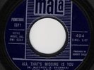 NORTHERN SOUL/DON AND JUAN/ALL THAT'S MISSING IS YOU