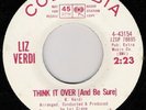 NORTHERN SOUL/LIZ VERDI/THINK IT OVER w/PIC. SLEEVE