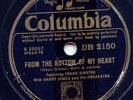 FRANK SINATRA -FROM THE BOTTOM OF MY HEART-RARE 78 RPM
