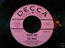 The Who Magic Bus Decca Promo 45 Record # 34545