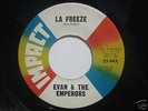RARE GARAGE ROCKABILLY EVAN & THE EMPERORS 45 ON IMPACT